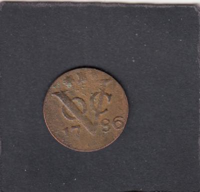 Beschrijving: Duit V.O.C. ZEELAND S197